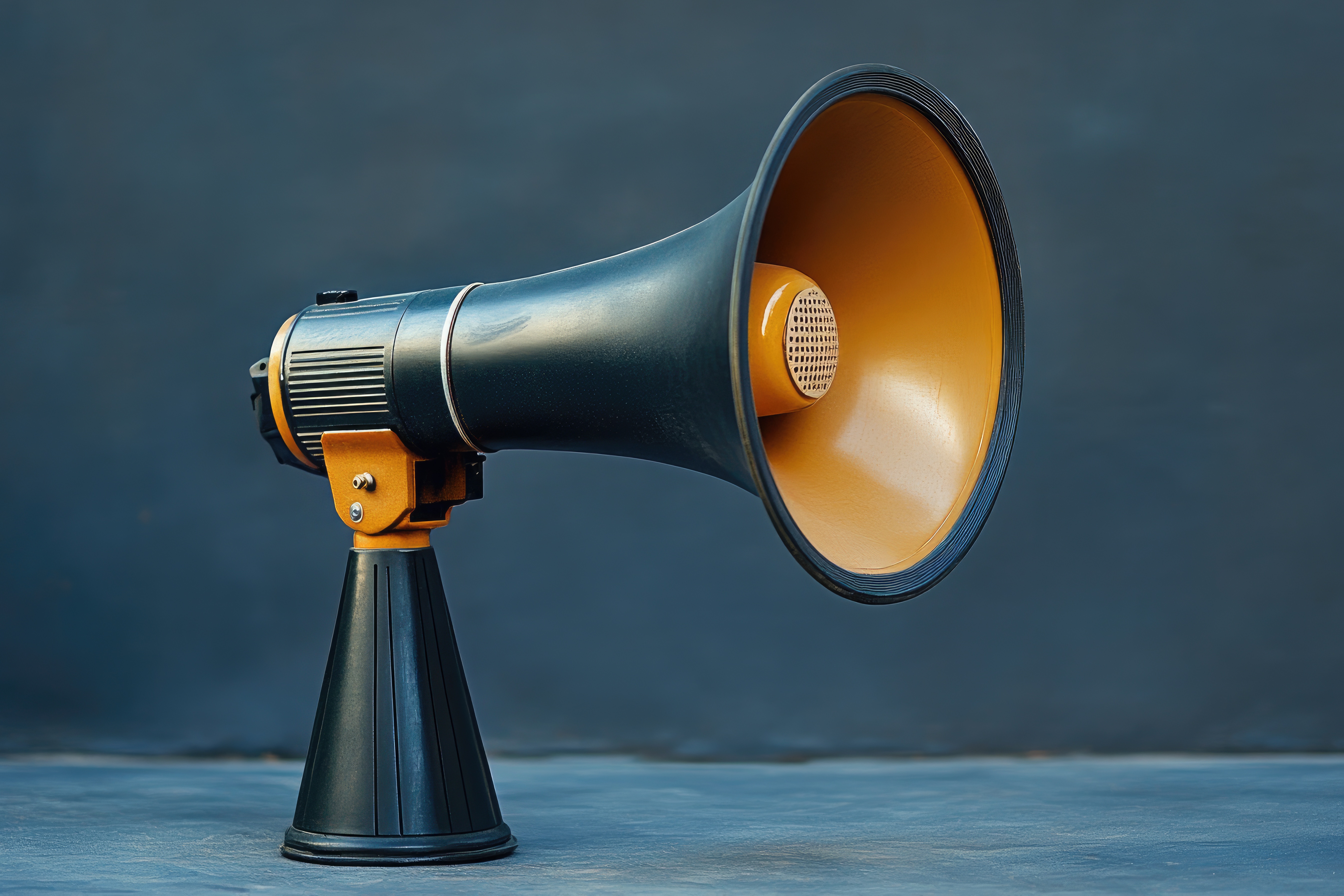 vecteezy_black-and-yellow-vintage-megaphone-on-blue-surface_51372197 CROWN, LLP Principals Named to Daily Journal’s “Top IP” List