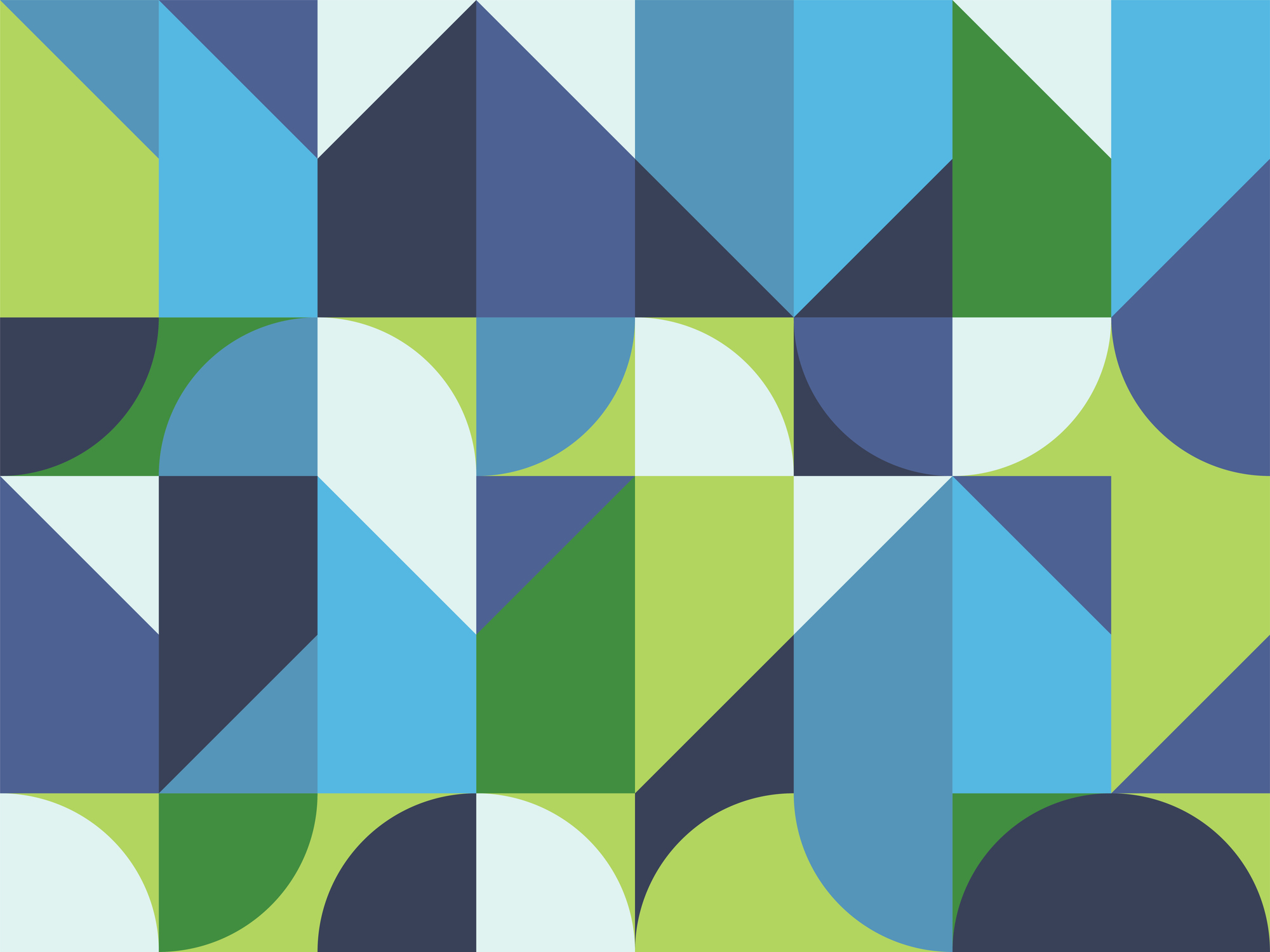 Abstract seamless vector pattern. Vibrant geometric background.